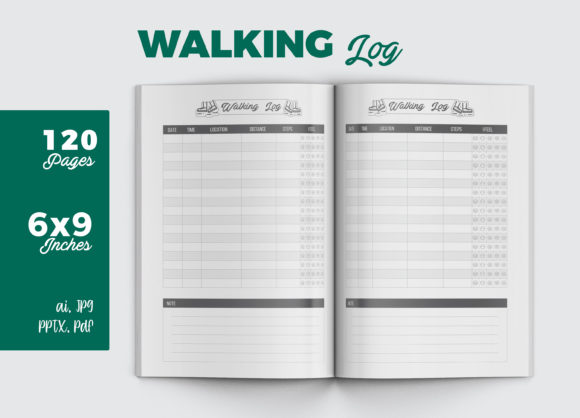 Creating a High-Quality Walking Log KDP Interior: A Comprehensive Guide