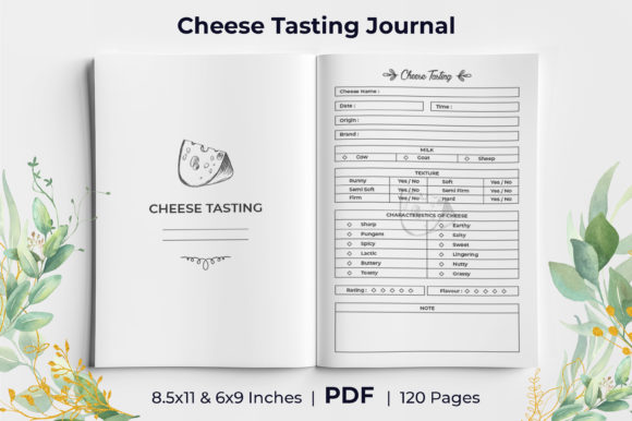 Discover the Art of Cheese Tasting with the Ultimate Cheese Tasting Journal Logbook