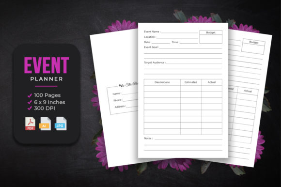 Event Management Planner - KDP Interior