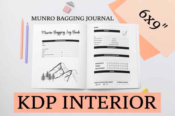 Explore Munro Bagging Log Book KDP Interior