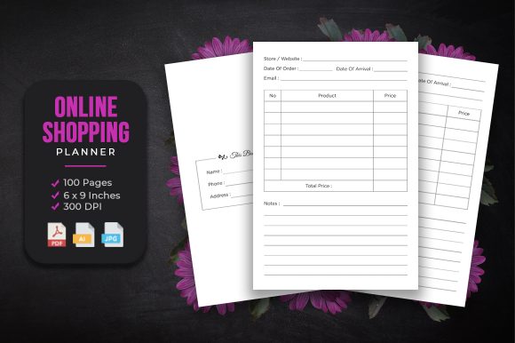Optimizing Your Online Shopping Experience with a Log Book KDP Interior