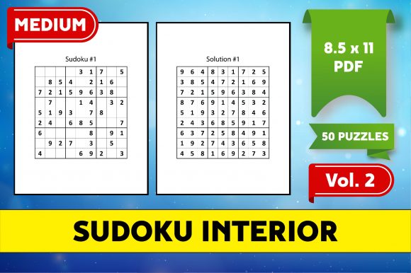 Strategic Use of Sudoku Puzzles 50 MEDIUM KDP - Vol. 2 for Enhanced Decision-Making and Productivity