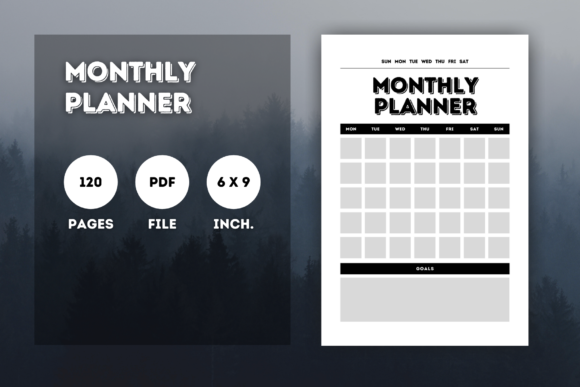 Streamlining Your Year with the KDP Interior Monthly Planner