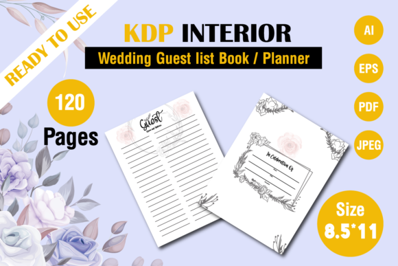 Ultimate Guide to KDP Interior Wedding Guest List Book and Planner