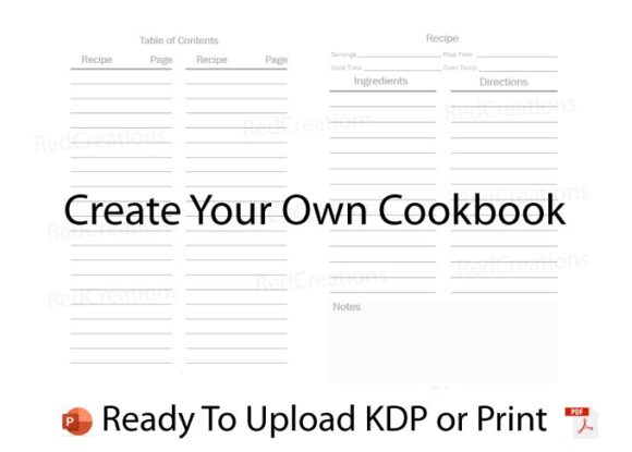 Unlocking Creativity and Organization with the KDP Blank Recipe Journal Book